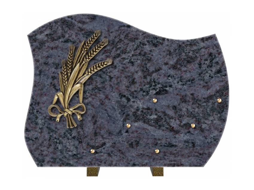Aromira funeral plaque