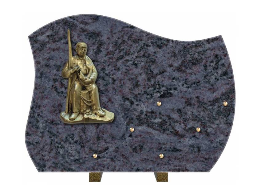Aromira funeral plaque