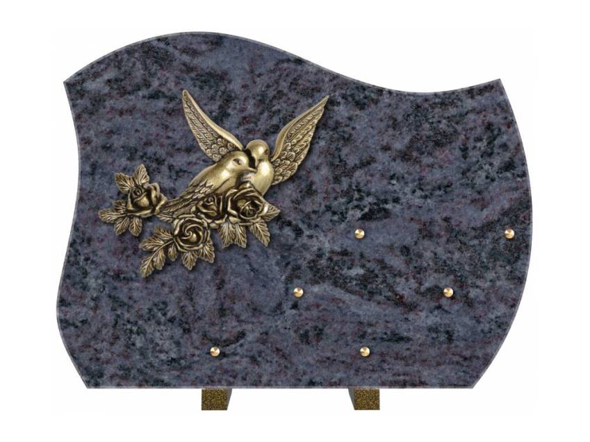 Aromira funeral plaque