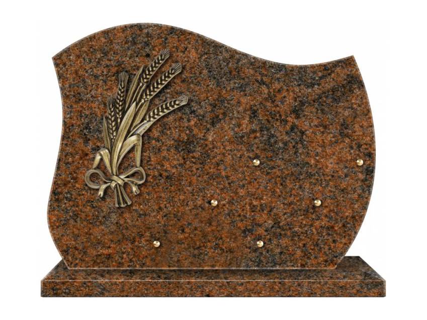 Aromira funeral plaque