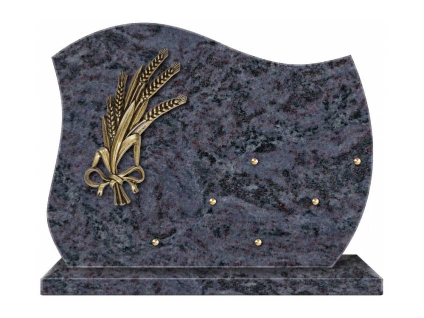Aromira funeral plaque