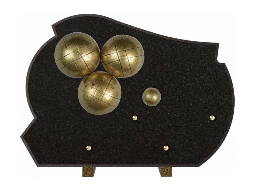 Plaque mortuaire pollenix