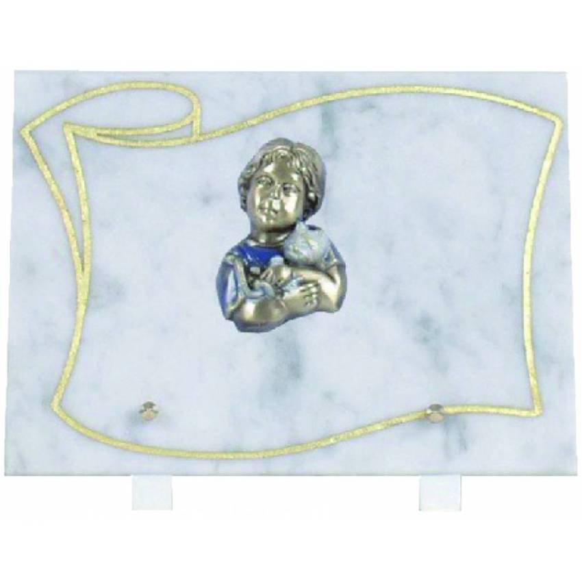 Floravina funeral plaque