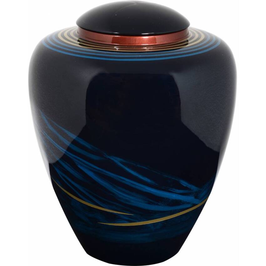 U Ø20 x 25 cm 07 US116Kyma Urnes Résine Ø20 x 25 cm 4,6 litres