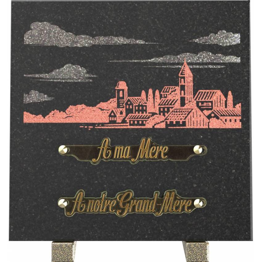 Austrian cemetery plaque