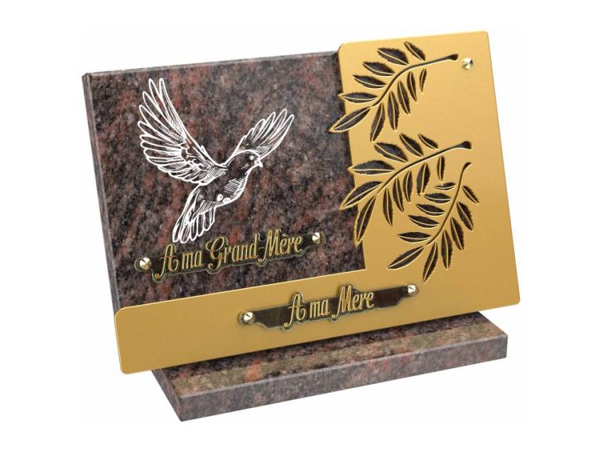 Plaque pour tombe currentix