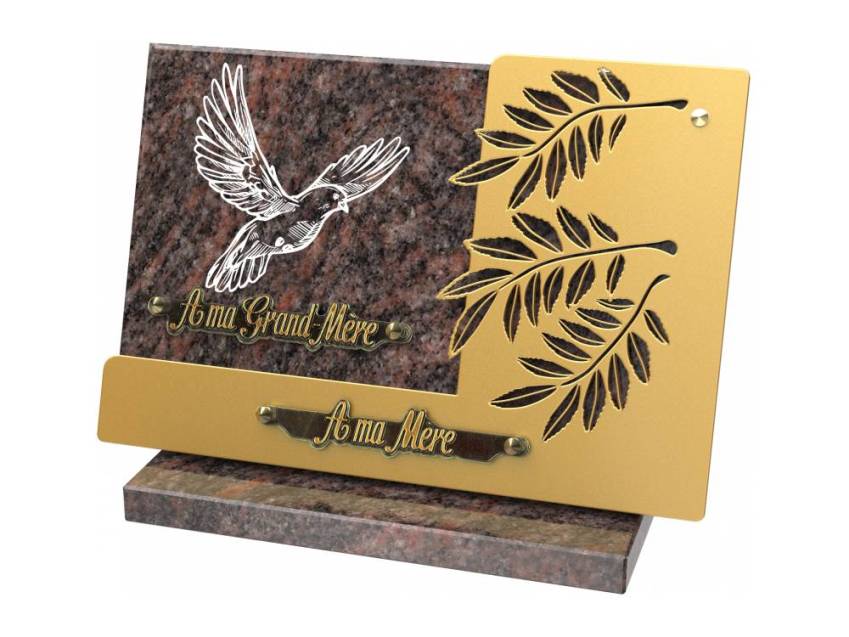 Plaque pour tombe currentix