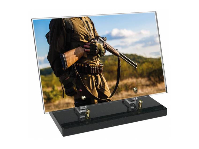 Plaque Plexiglas Rectangle Chasse