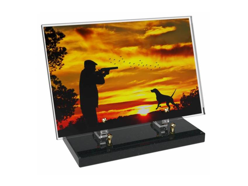 Plaque Plexiglas Rectangle Chasse