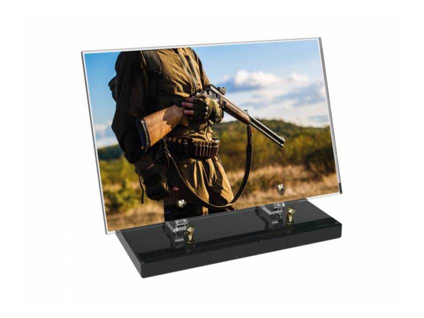 Plaque Plexiglas Rectangle Chasse