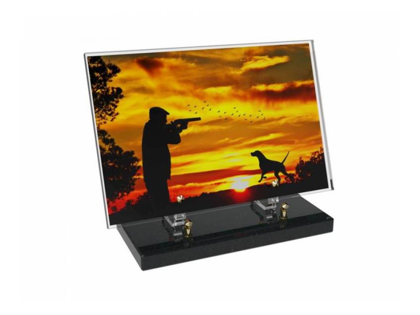 Plaque Plexiglas Rectangle Chasse