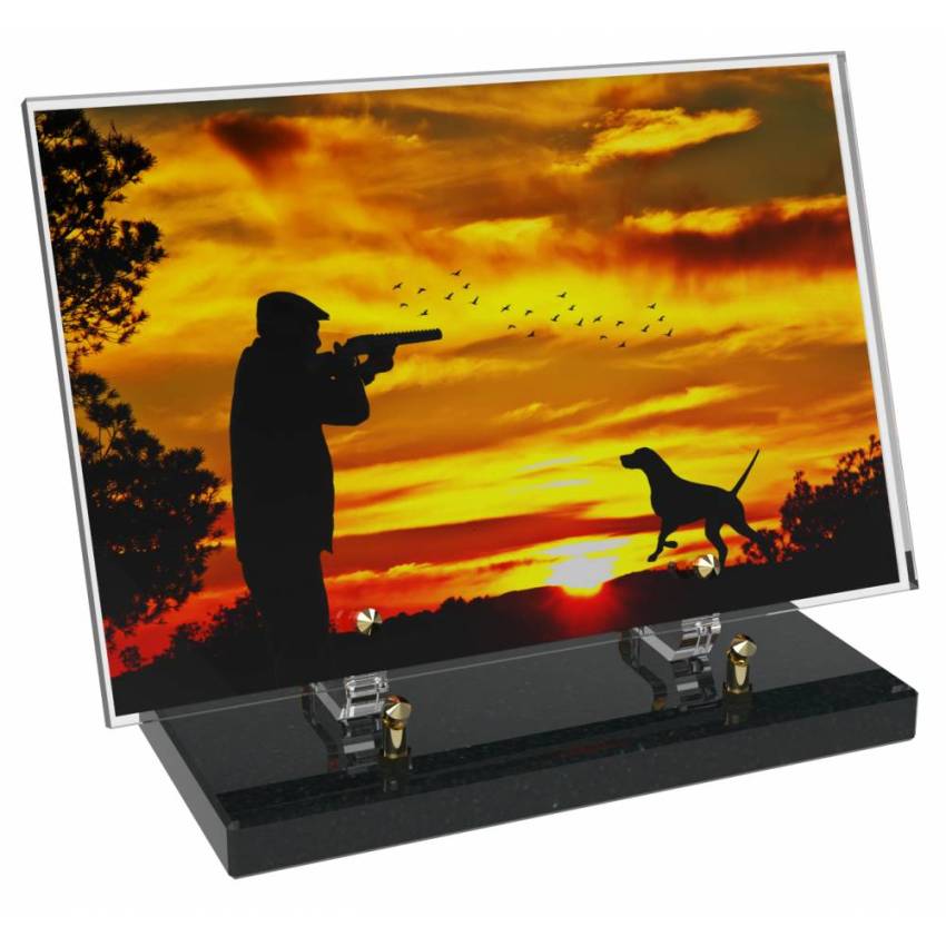 Plaque Plexiglas Rectangle Chasse