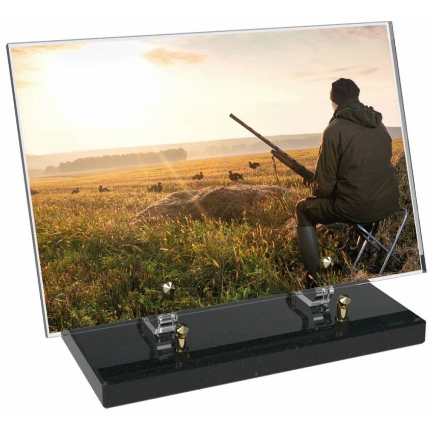 Plaque Plexiglas Rectangle Chasse
