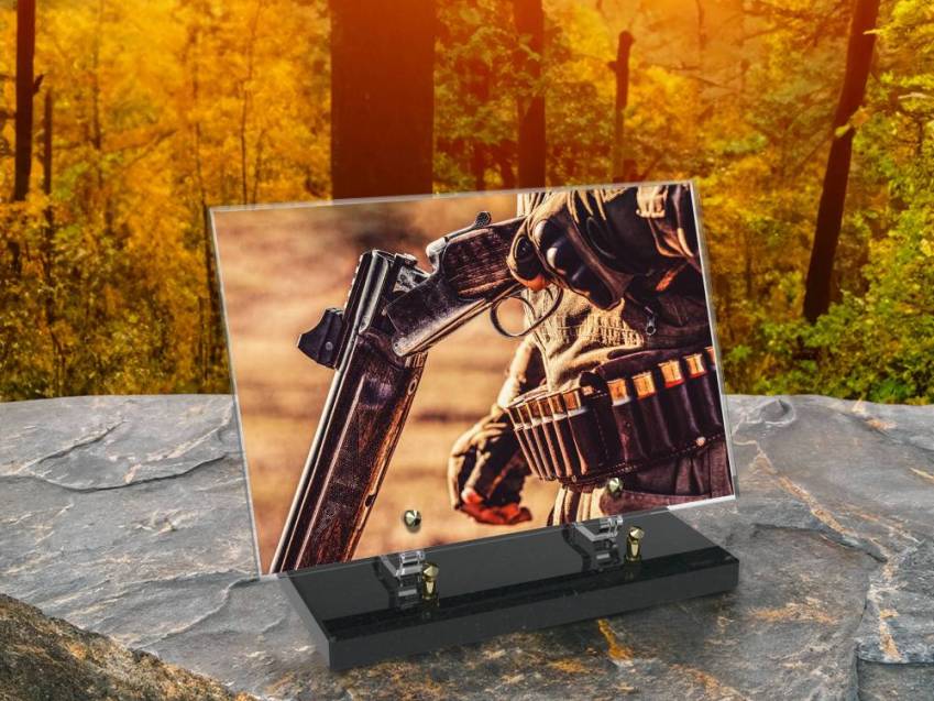 Plaque Plexiglas Rectangle Chasse