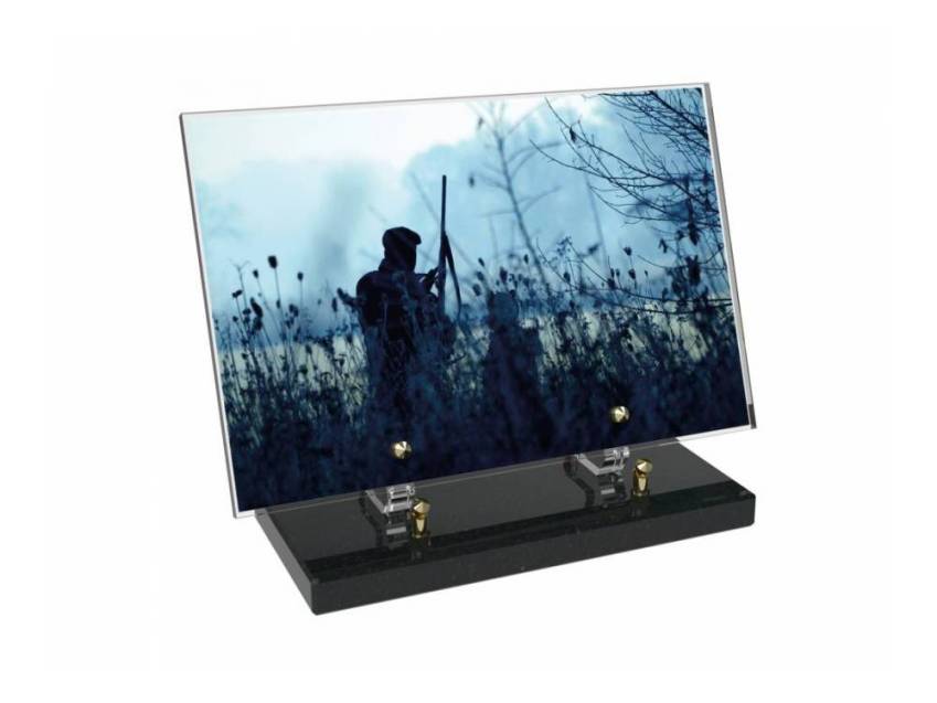 Plaque Plexiglas Rectangle Chasse