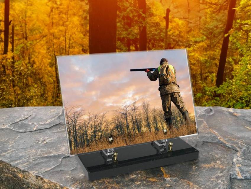 Plaque Plexiglas Rectangle Chasse