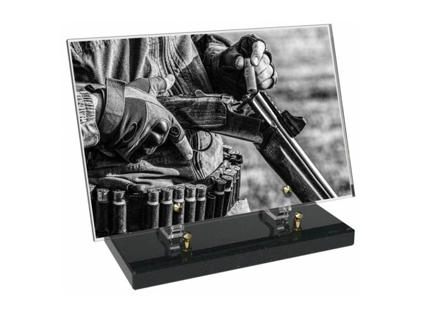 Plaque Plexiglas Rectangle Chasse