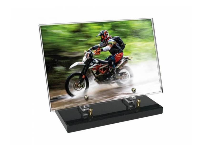 Premium Motorcycle Rectangle Plexiglas Sign