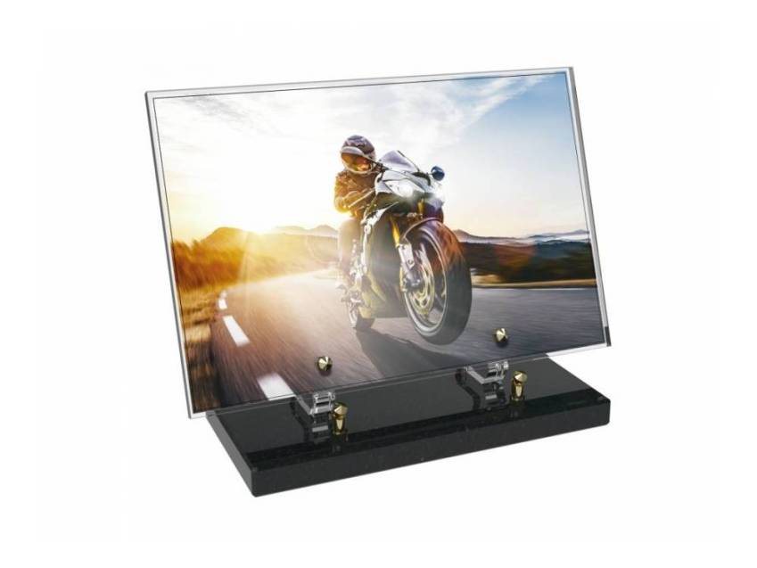 Premium Motorcycle Rectangle Plexiglas Sign