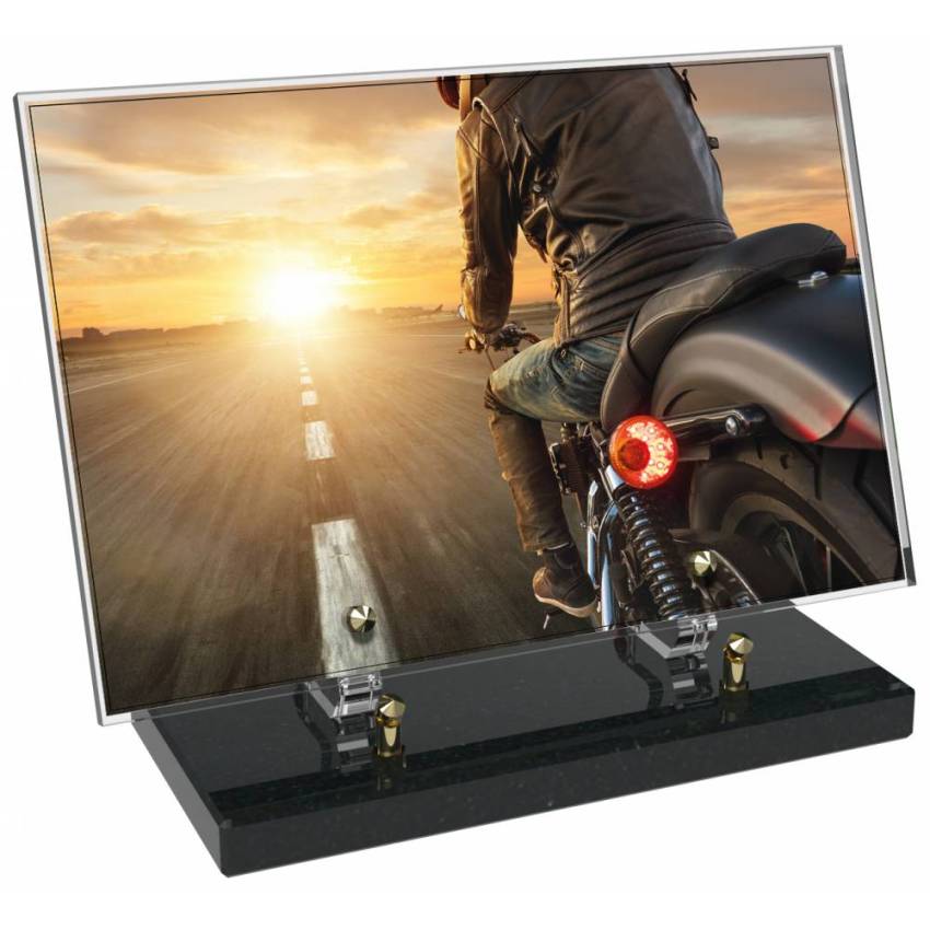Premium Motorcycle Rectangle Plexiglas Sign