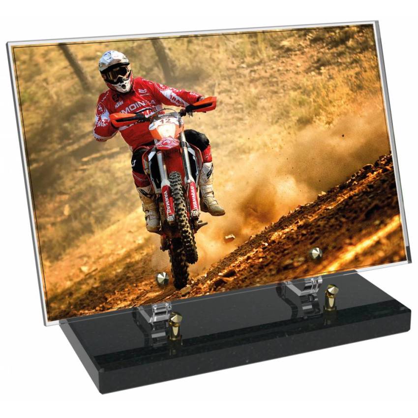Premium Motorcycle Rectangle Plexiglas Sign