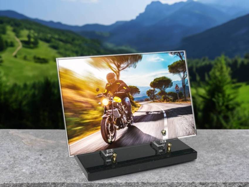 Premium Motorcycle Rectangle Plexiglas Sign