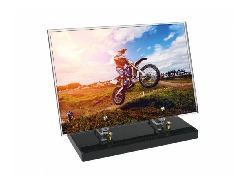 Premium Motorcycle Rectangle Plexiglas Sign