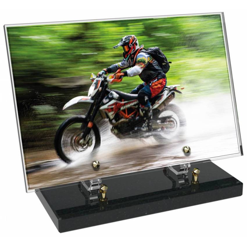 Premium Motorcycle Rectangle Plexiglas Sign