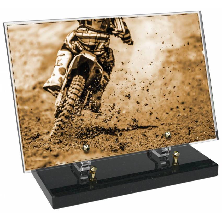 Premium Motorcycle Rectangle Plexiglas Sign