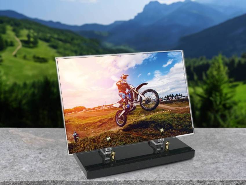 Premium Motorcycle Rectangle Plexiglas Sign