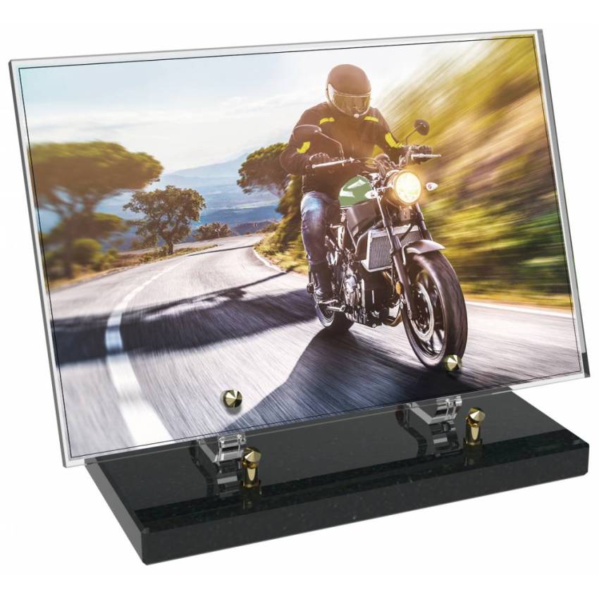 Premium Motorcycle Rectangle Plexiglas Sign