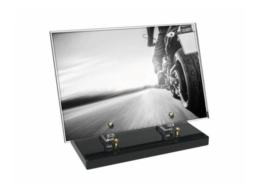 Premium Motorcycle Rectangle Plexiglas Sign