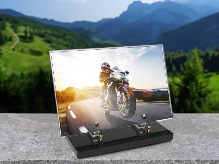 Premium Motorcycle Rectangle Plexiglas Sign