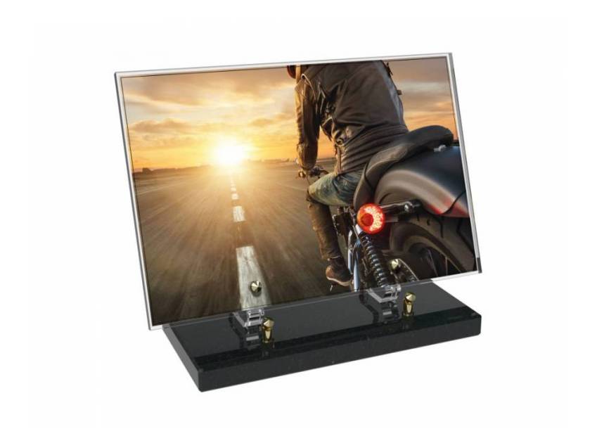 Premium Motorcycle Rectangle Plexiglas Sign