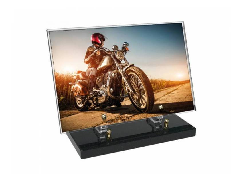 Premium Motorcycle Rectangle Plexiglas Sign
