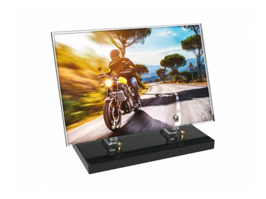 Premium Motorcycle Rectangle Plexiglas Sign