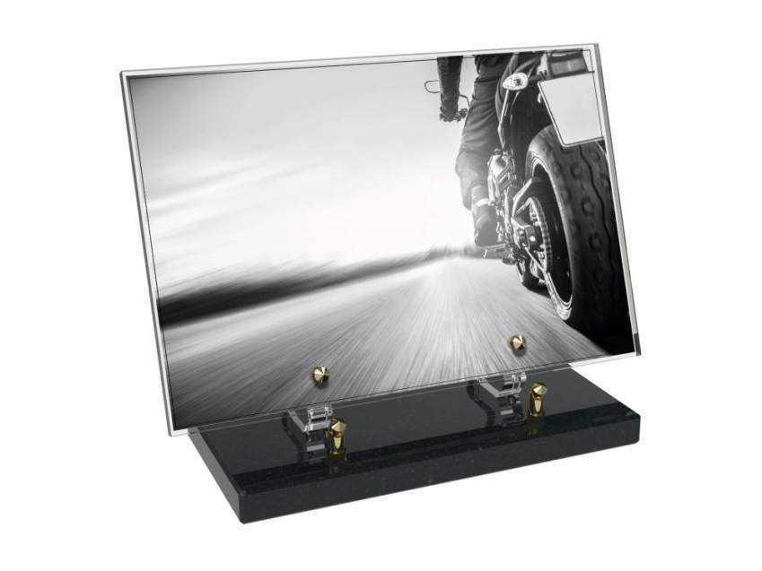 Premium Motorcycle Rectangle Plexiglas Sign
