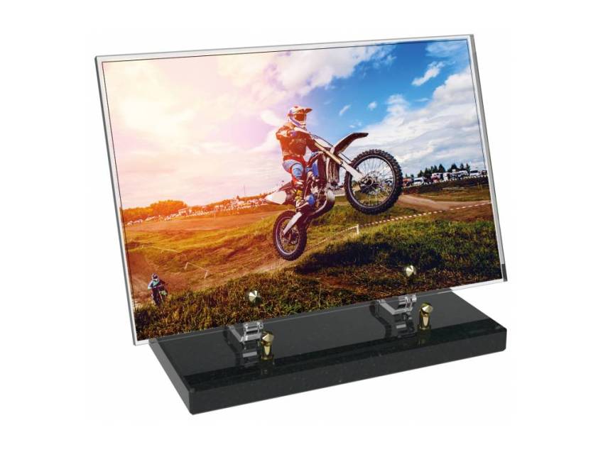 Premium Motorcycle Rectangle Plexiglas Sign