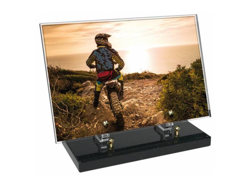 Premium Motorcycle Rectangle Plexiglas Sign