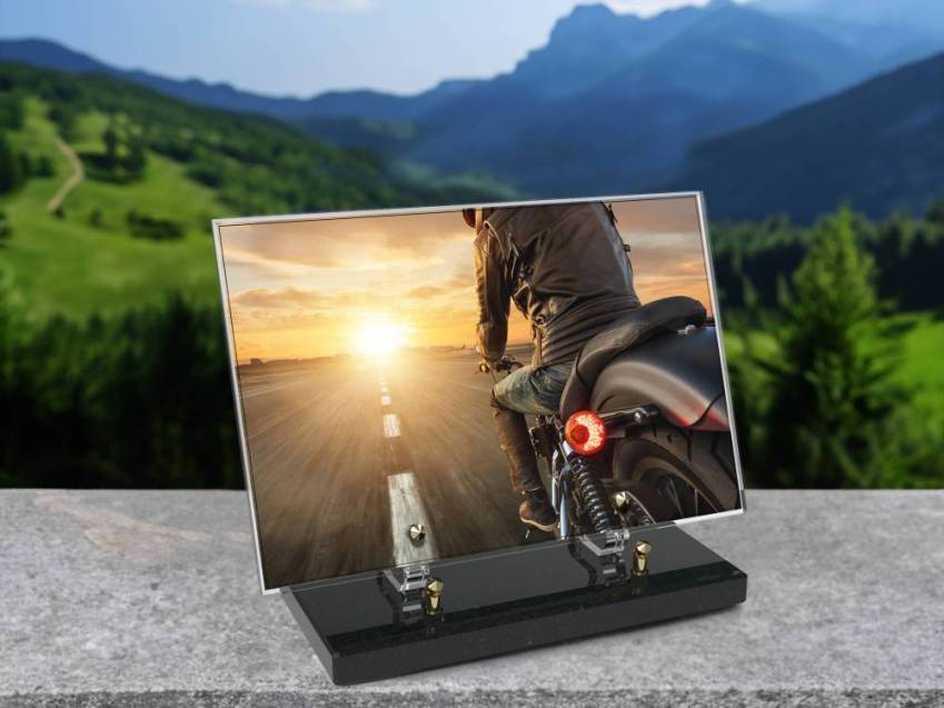 Premium Motorcycle Rectangle Plexiglas Sign