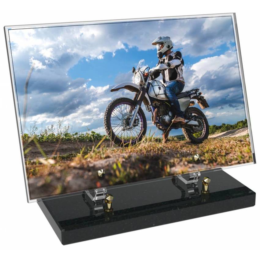 Premium Motorcycle Rectangle Plexiglas Sign