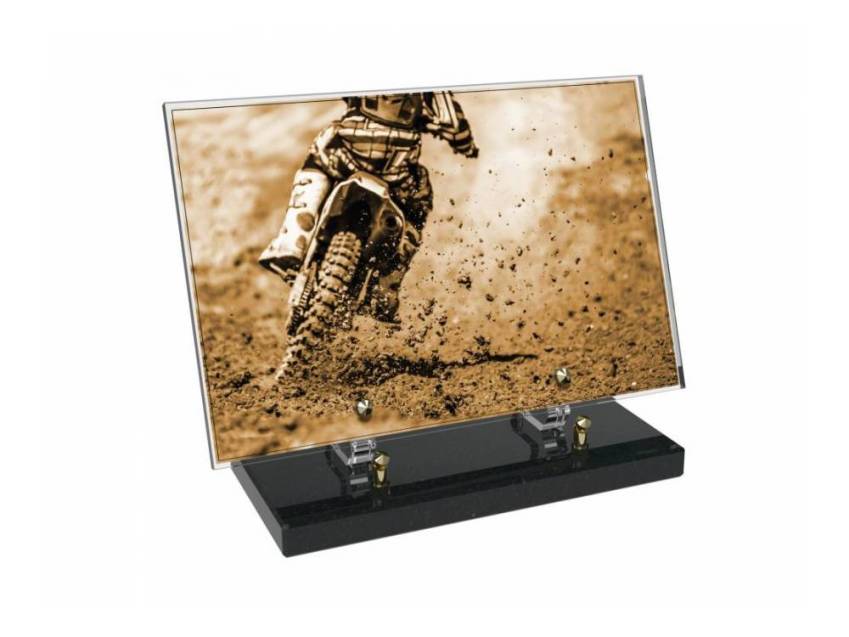 Premium Motorcycle Rectangle Plexiglas Sign
