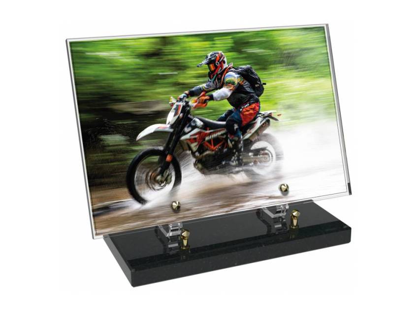 Premium Motorcycle Rectangle Plexiglas Sign