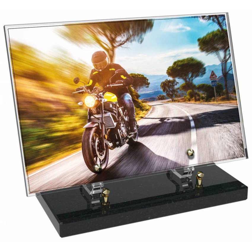 Premium Motorcycle Rectangle Plexiglas Sign
