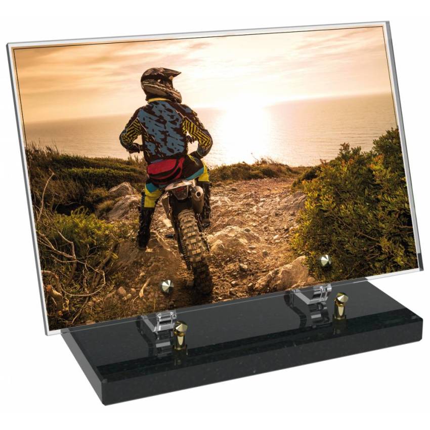Premium Motorcycle Rectangle Plexiglas Sign