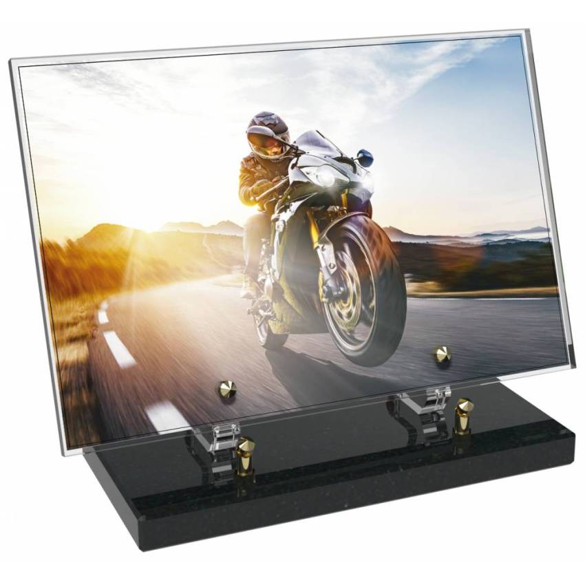 Premium Motorcycle Rectangle Plexiglas Sign
