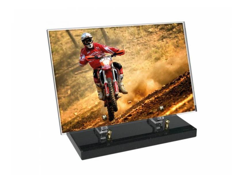 Premium Motorcycle Rectangle Plexiglas Sign