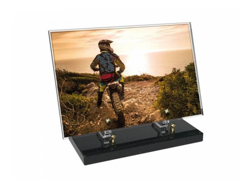 Premium Motorcycle Rectangle Plexiglas Sign