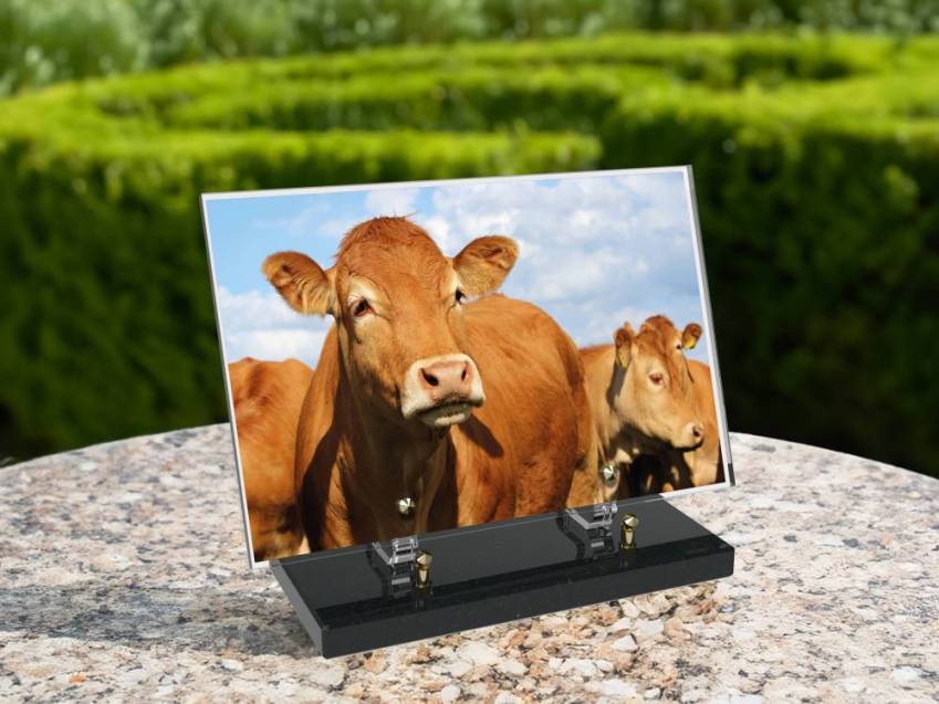 Geriher funeral plaque