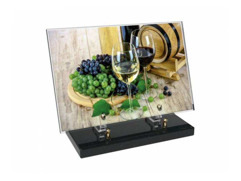 Single Vine Rectangle Plexiglas Plate